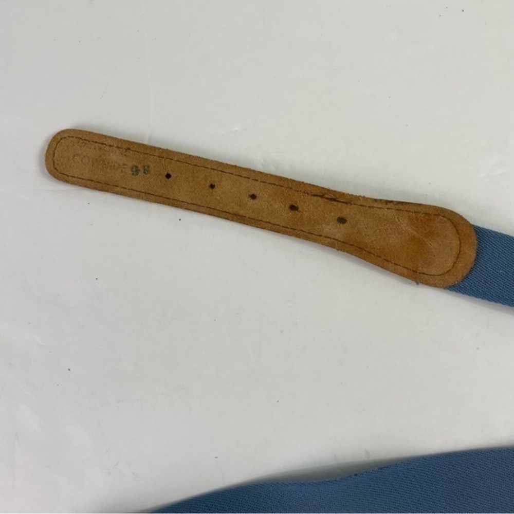 Blue Stretch Surcingle Belt - Picture 13 of 13